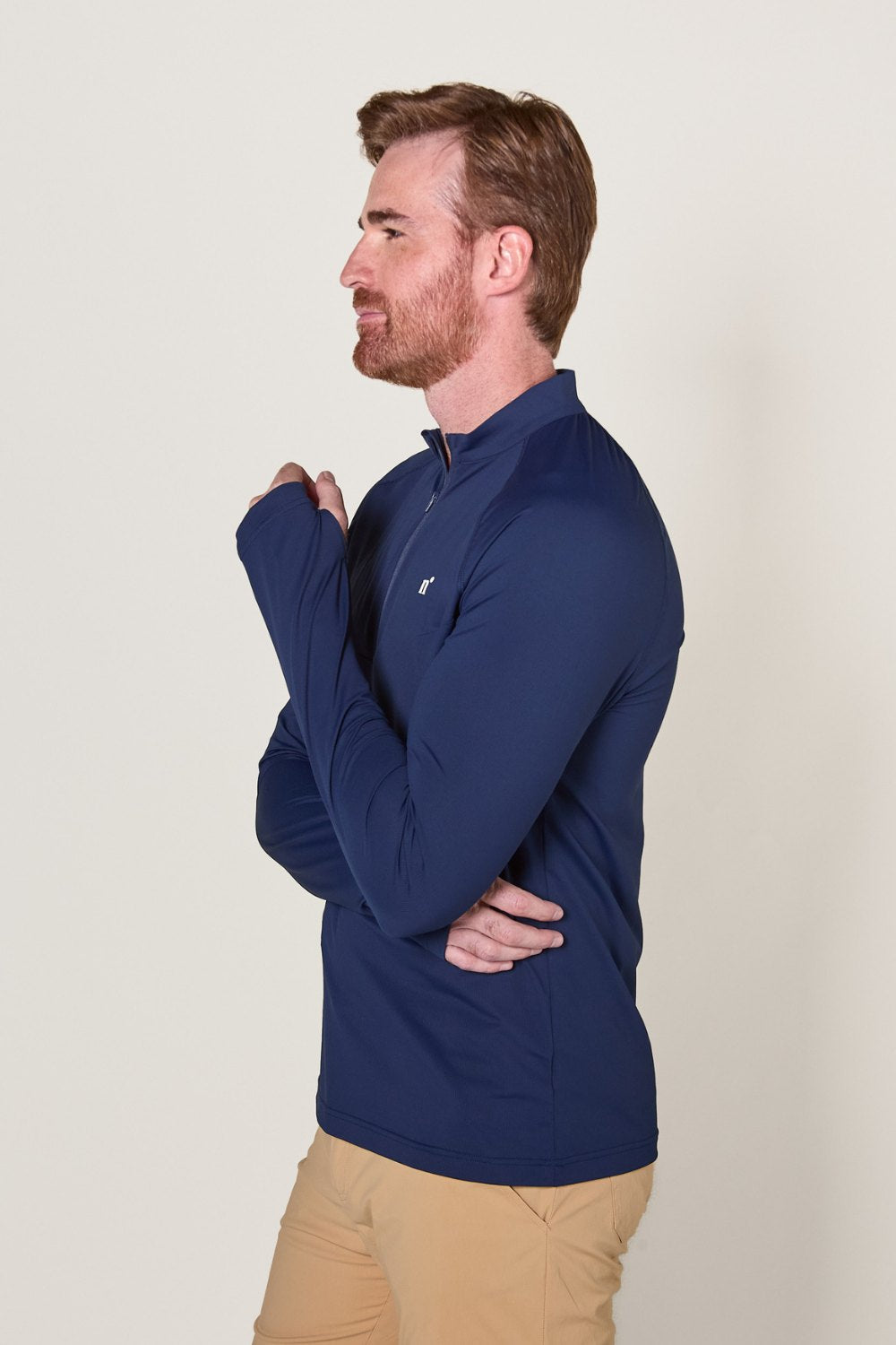 UV Zip-up T-shirt - Boston