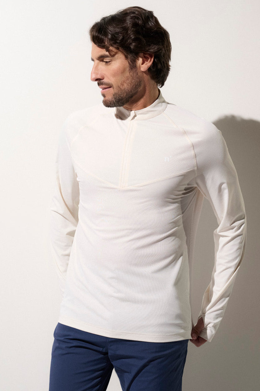 UV Zip-up T-shirt - Boston
