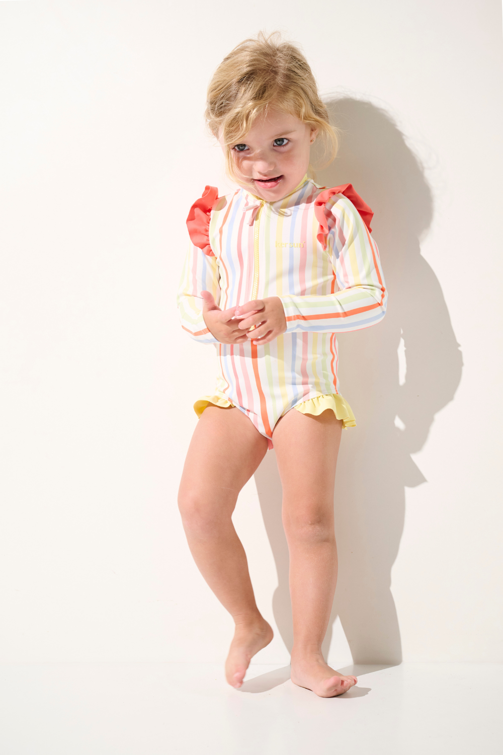 Long-sleeved UV swimsuit - Flores