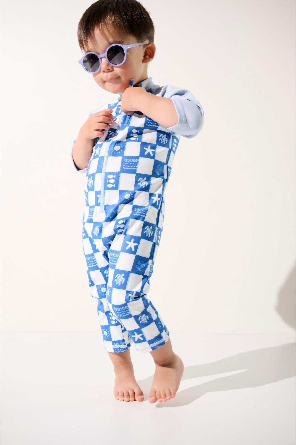 UV Swim shorty suit - Pacific