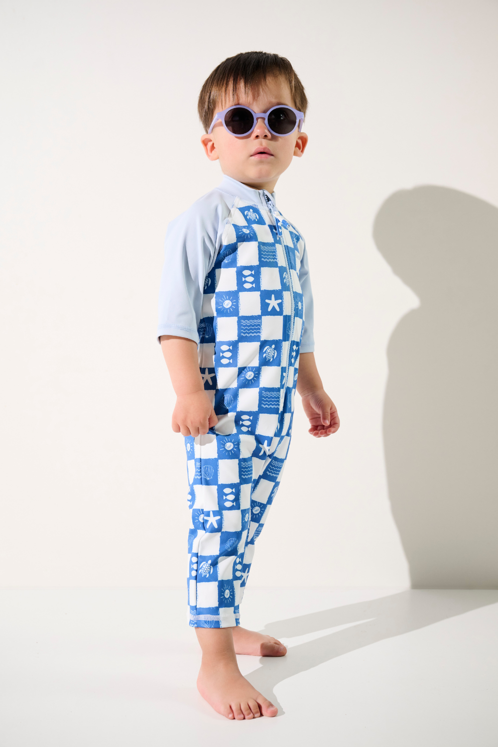 UV Swim shorty suit - Pacific