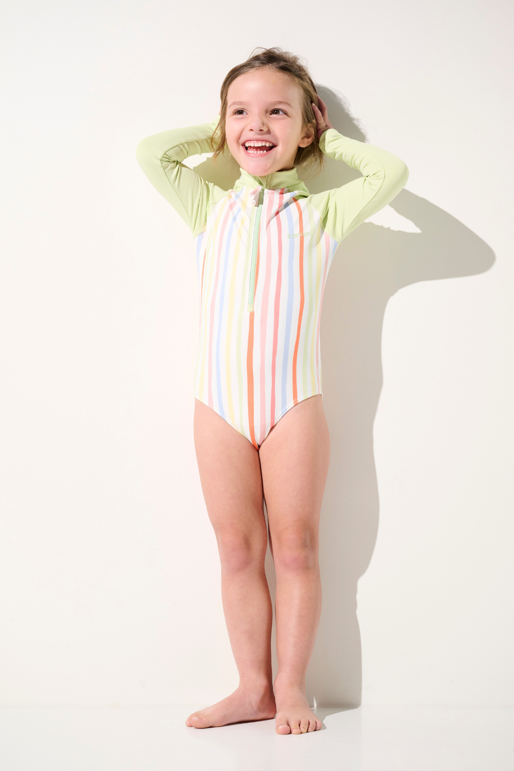 Long-sleeved UV swimsuit - Flores