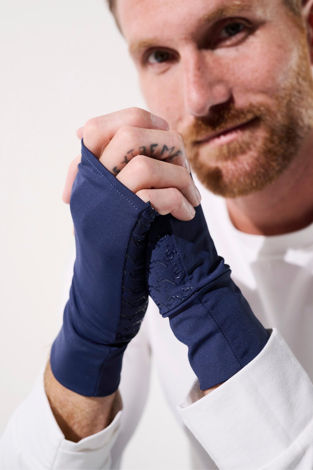 UV Fingerless mittens - Gobi