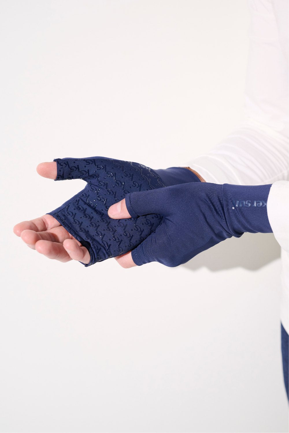 UV Fingerless mittens - Gobi