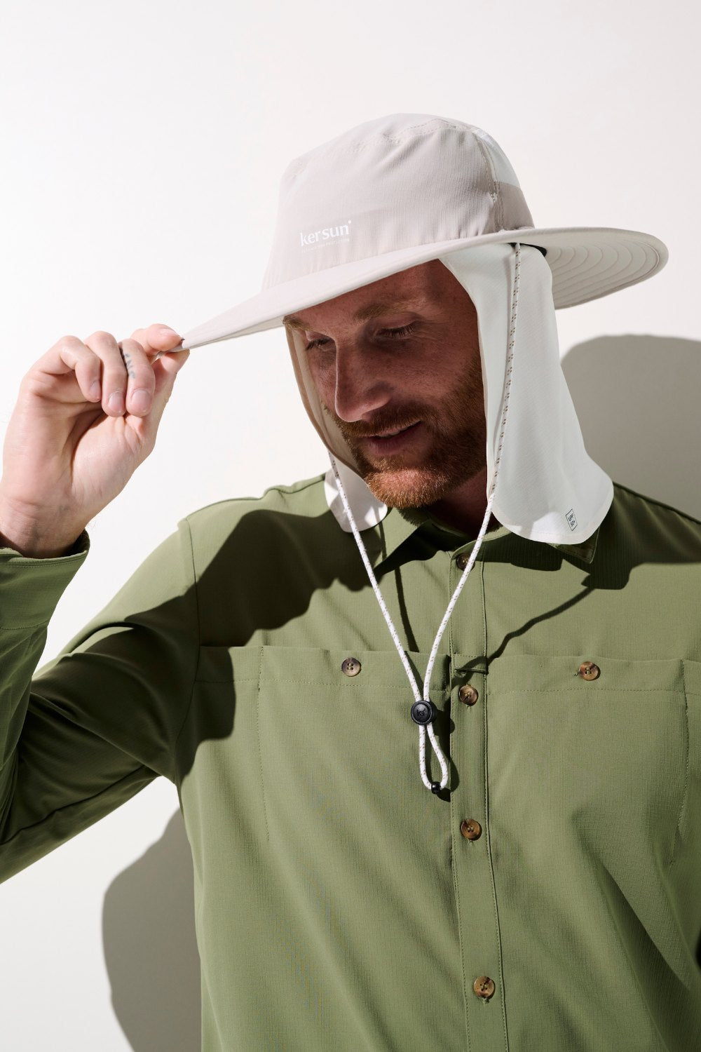 UV Neck cover - Gobi