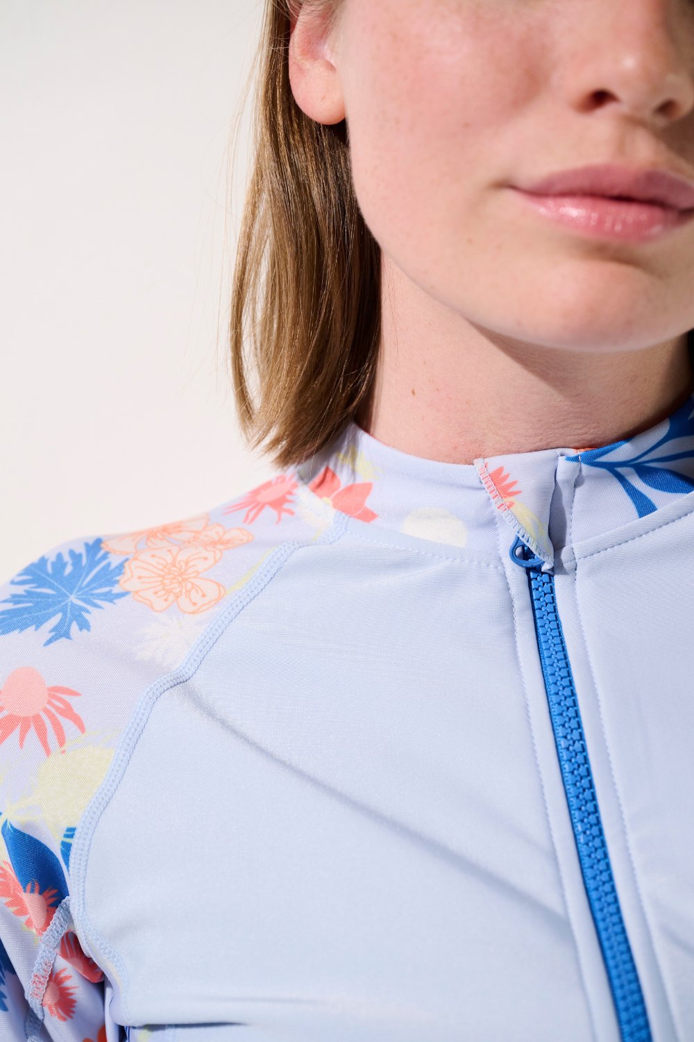 Long-sleeved UV swimsuit - Pacific