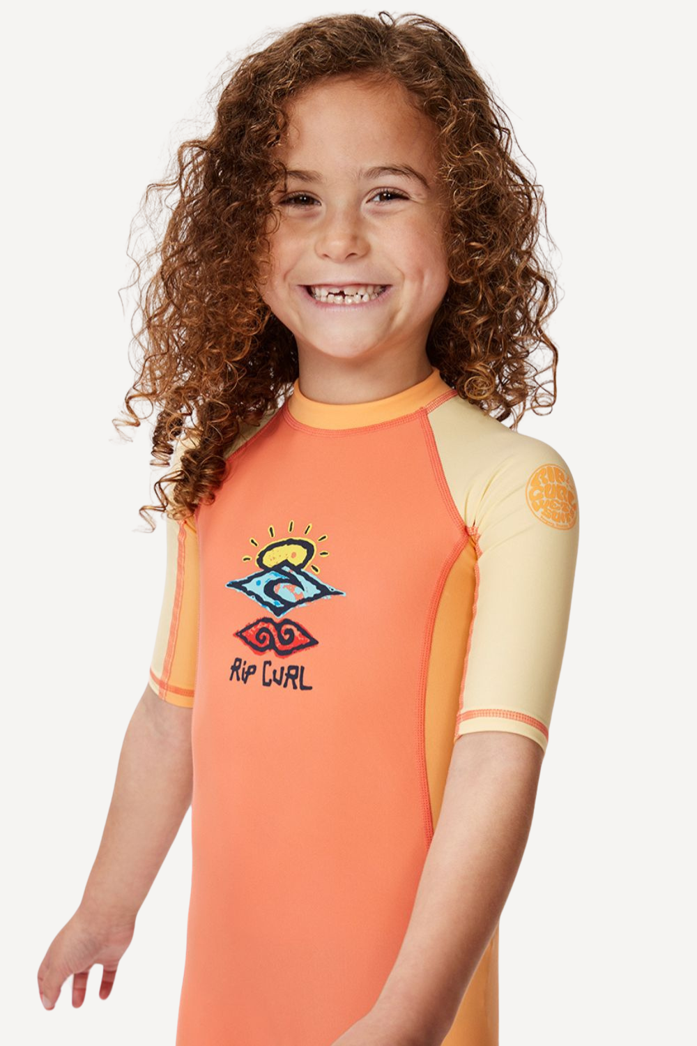 Short-sleeved UV Swimsuit - Cosmic UPF