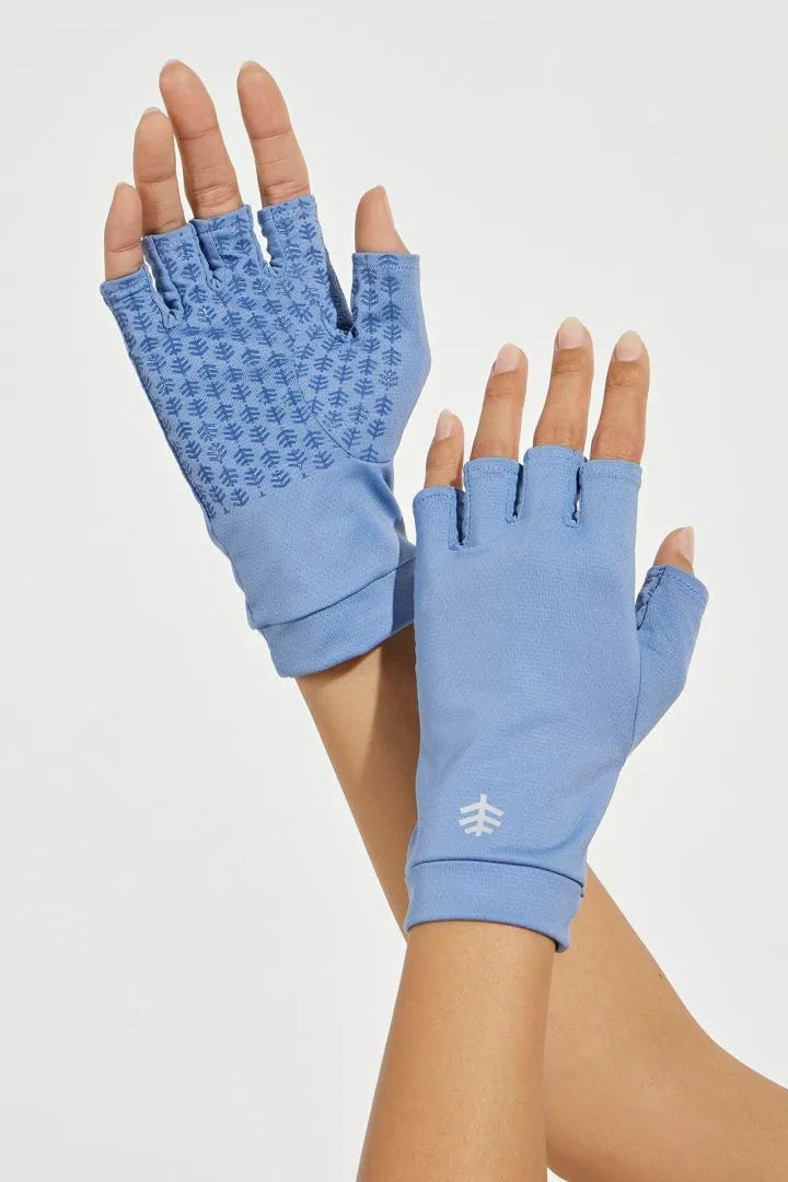 Unisex Men's & Women's UV Fingerless Gloves UPF 50+ for sun
