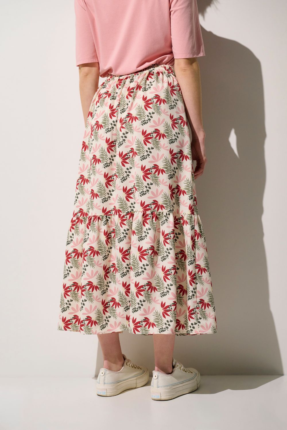 Jupe anti-UV - Positano pour femme, longue avec motif floral, légère et confortable, idéale pour profiter du soleil.