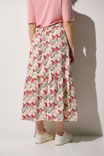 Jupe anti-UV - Positano pour femme, longue avec motif floral, légère et confortable, idéale pour profiter du soleil.