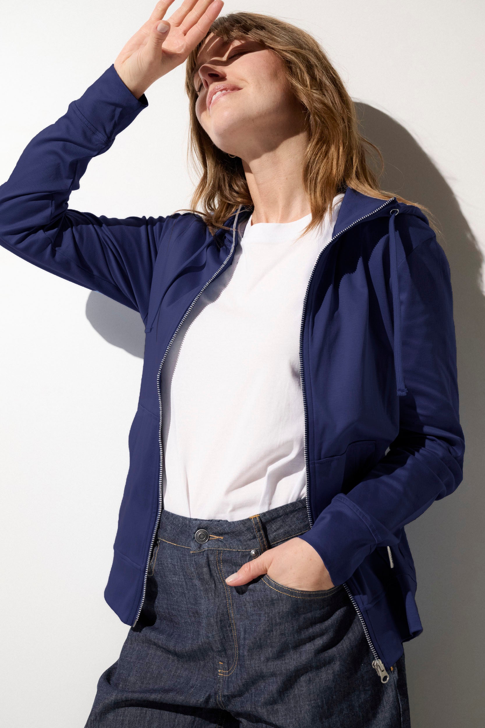 Sweat-shirt anti-UV - Saint-Malo pour femme, léger et élégant, offrant une protection solaire UPF 50+.