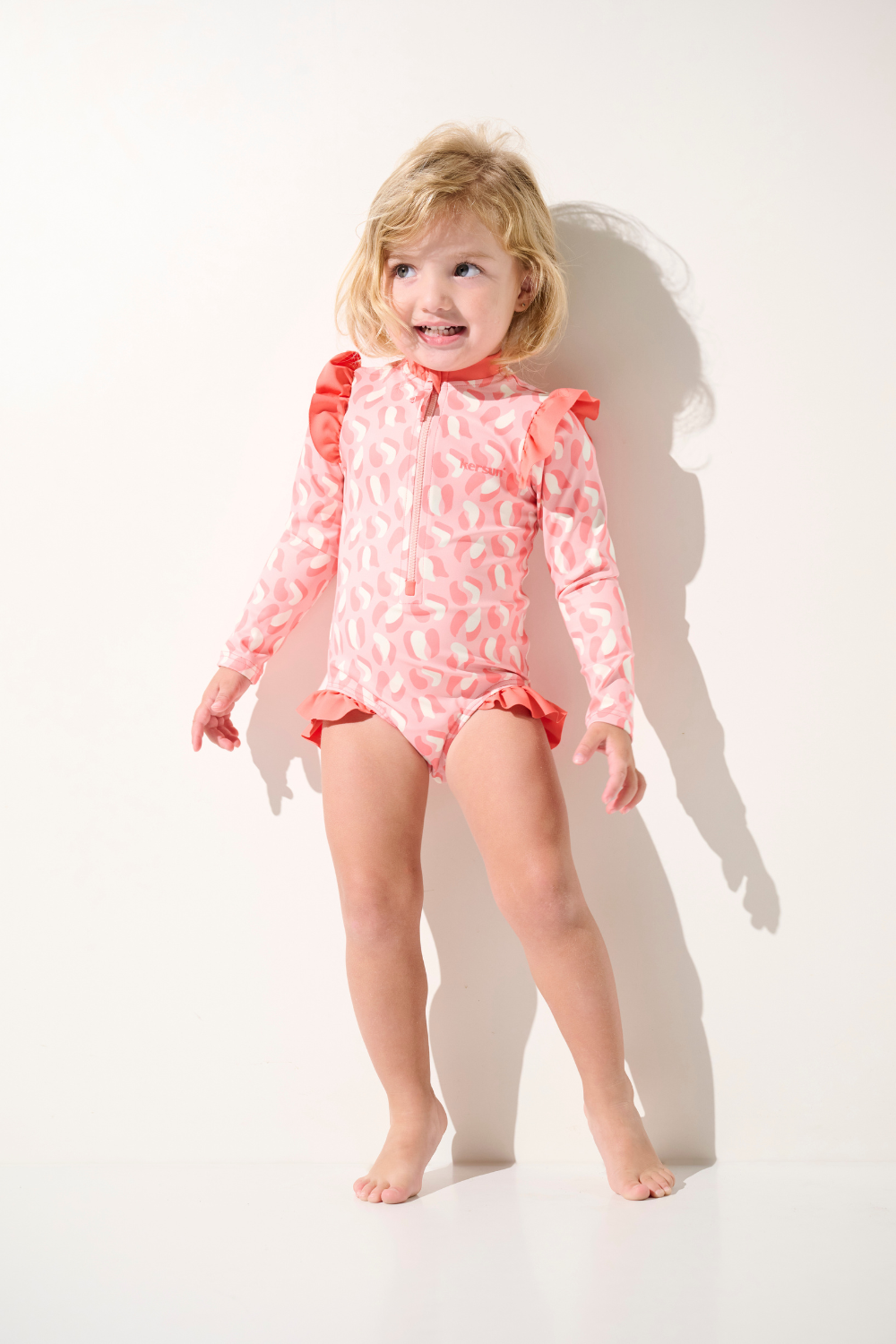 Long-sleeved UV swimsuit - Flores