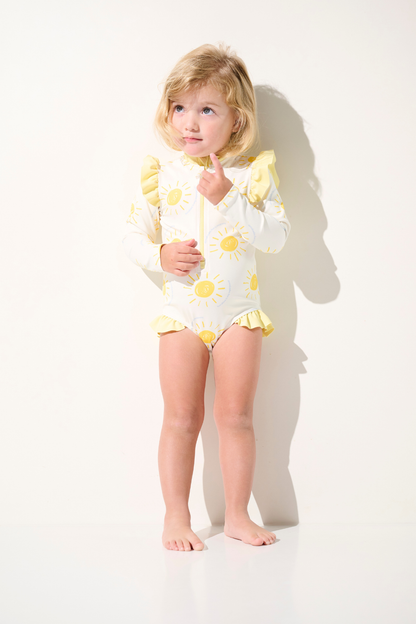 Long-sleeved UV swimsuit - Flores