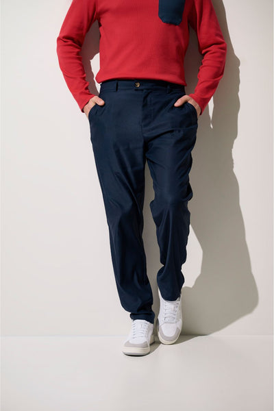 Pantalon anti-UV - Faro pour homme, coloris bleu nuit, offrant protection solaire UPF 50+ et confort.
