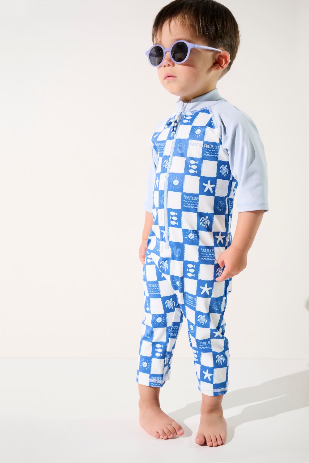 UV Swim shorty suit - Pacific