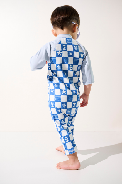 UV Swim shorty suit - Pacific