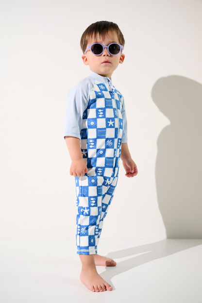 UV Swim shorty suit - Pacific