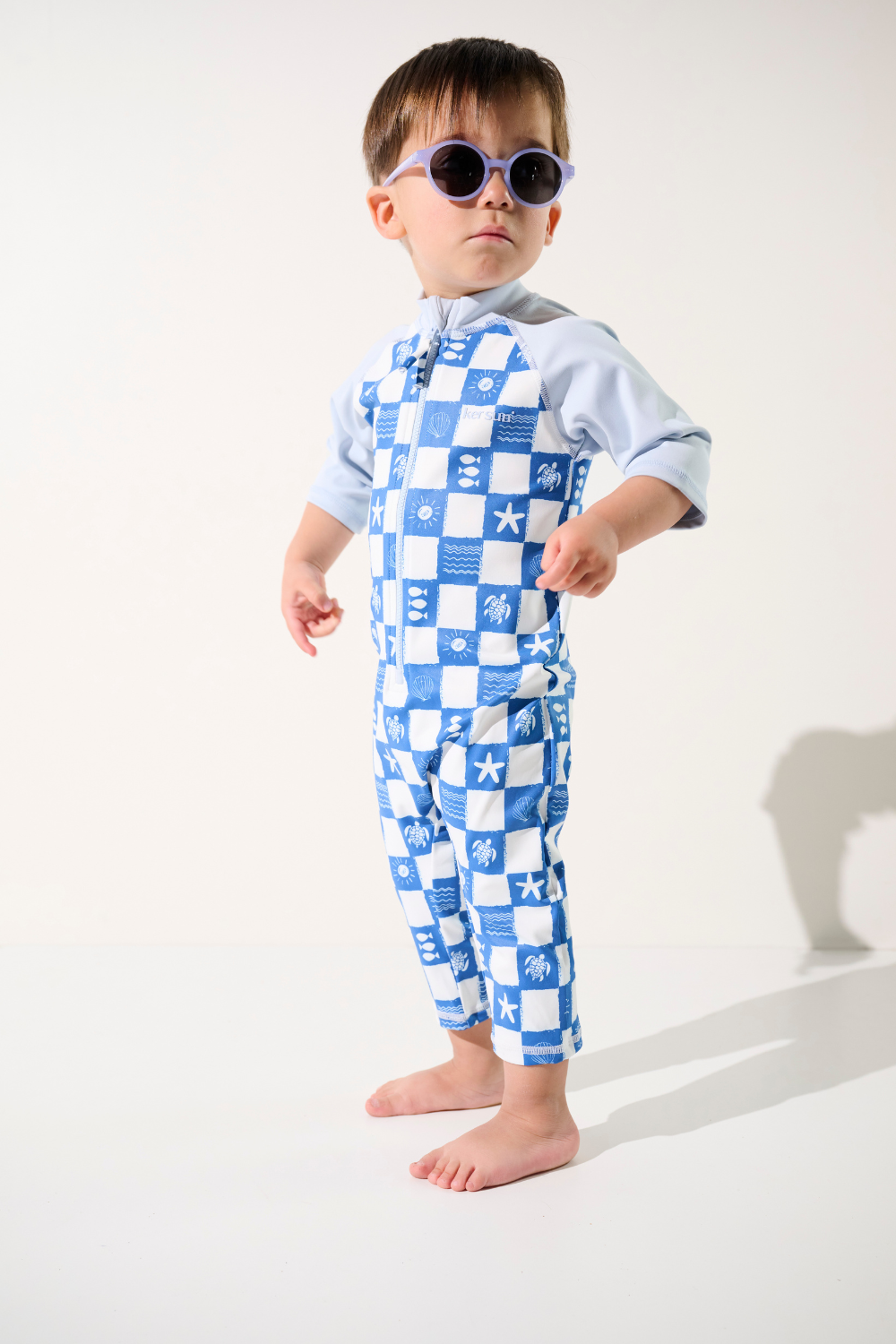 UV Swim shorty suit - Pacific