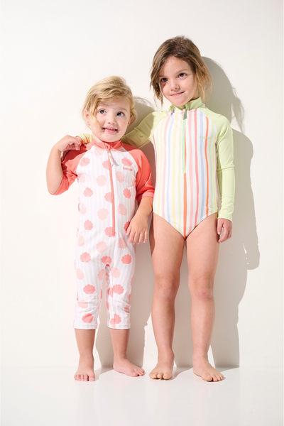 Long-sleeved UV swimsuit - Flores