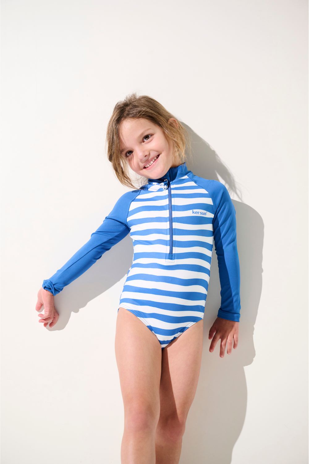 Long-sleeved UV swimsuit - Flores