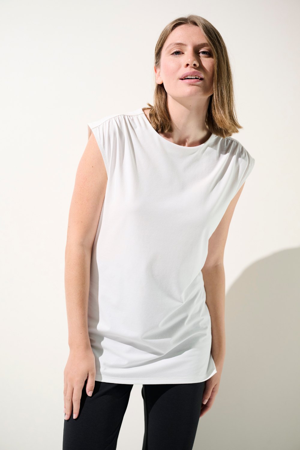 Women's UV Tank Top, Antibes, White, UPF 50+– Ker Sun UK
