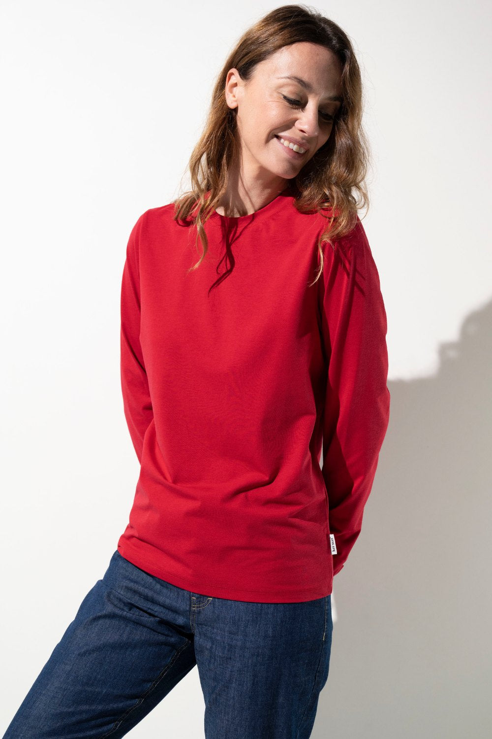 LOT - 2 x T-shirt anti-UV - Saint-Malo (Grenade/Nuage d'été) pour femme, léger et confortable.
