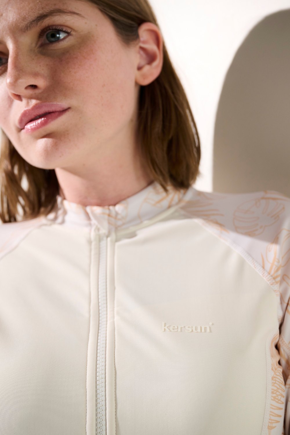 Long-sleeved UV swimsuit - Pacific