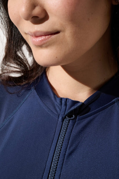 Short-sleeved UV swimsuit - Pacific