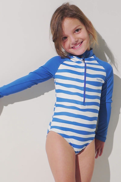 Long-sleeved UV swimsuit - Flores