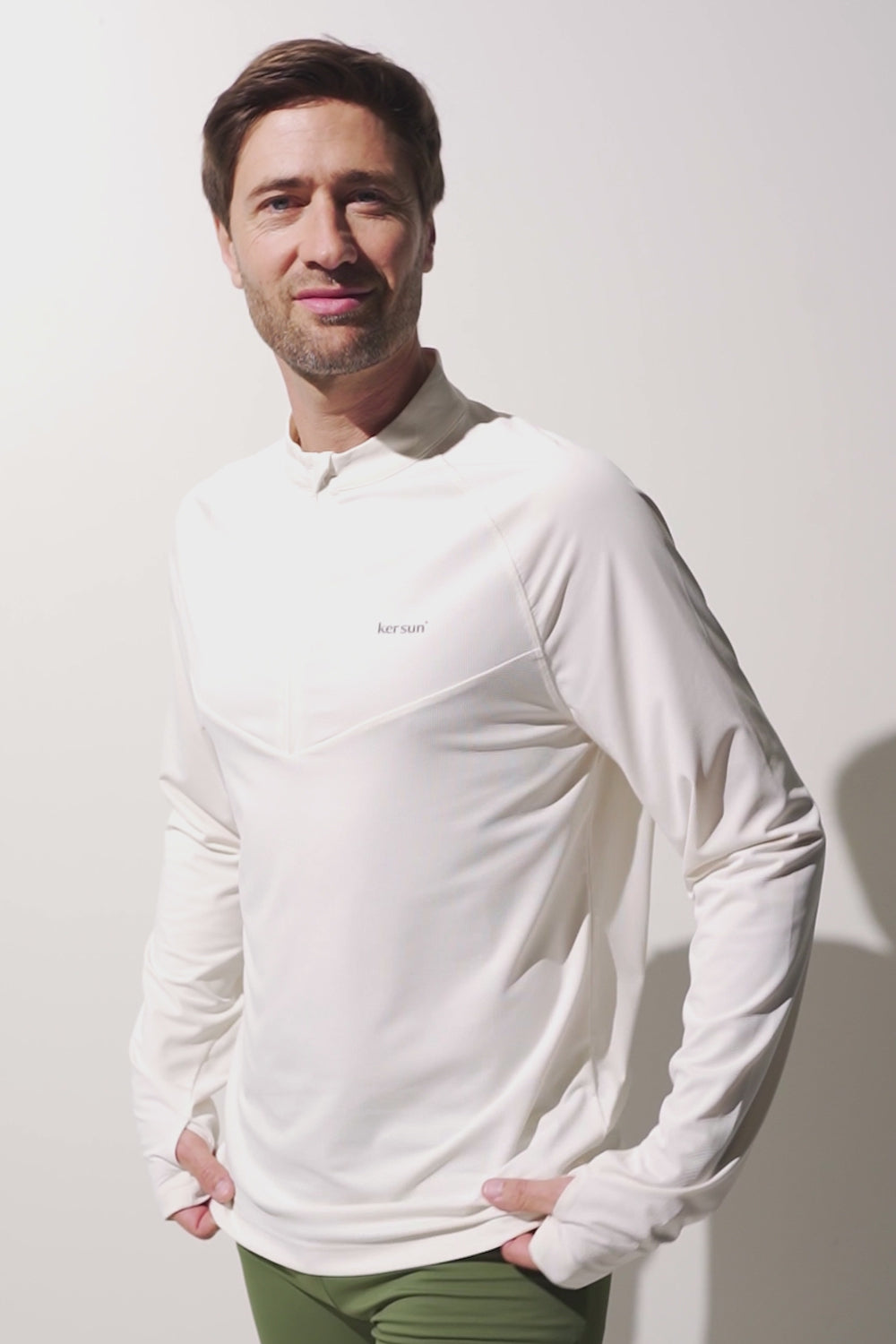 UV Zip-up T-shirt - Boston