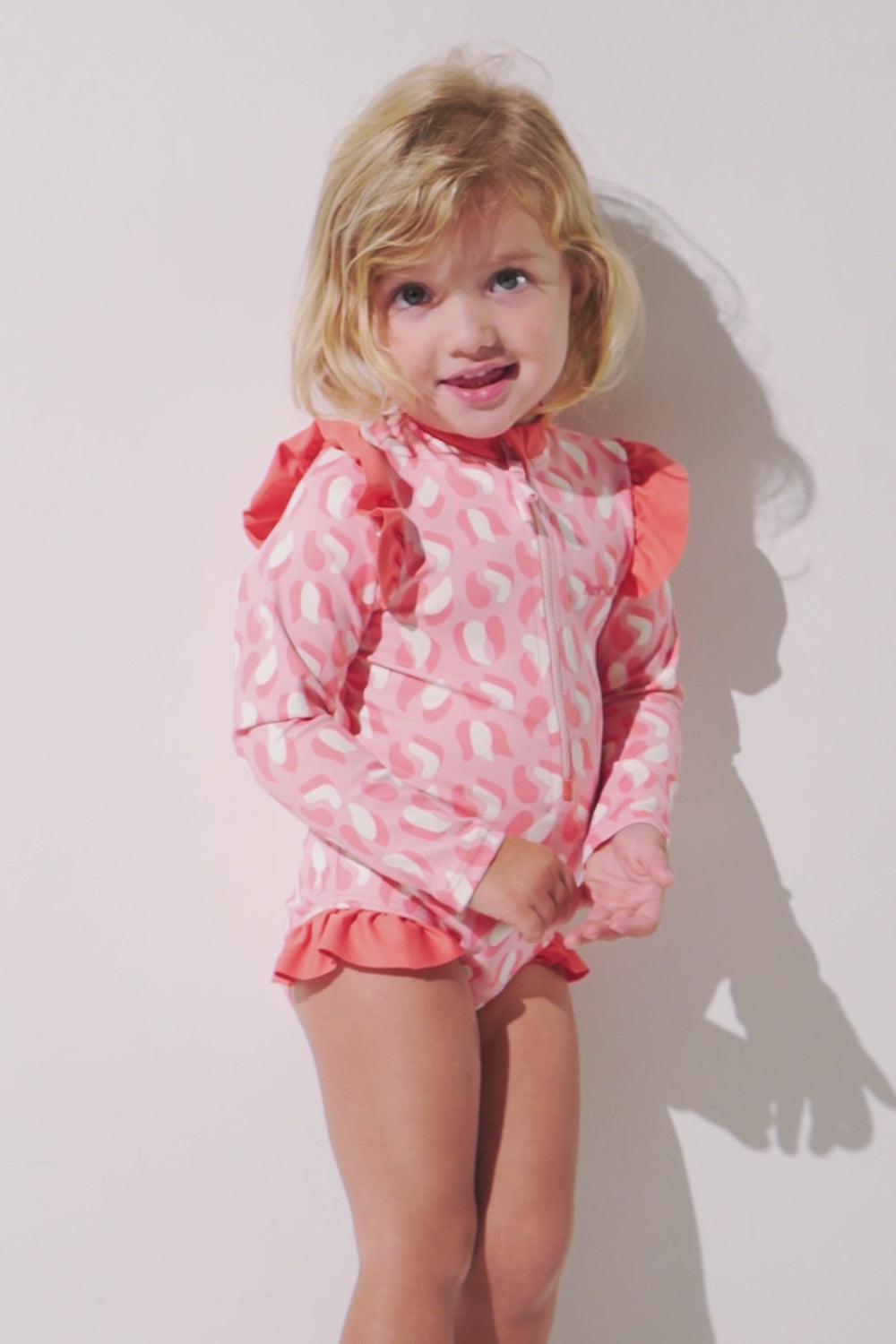 Long-sleeved UV swimsuit - Flores
